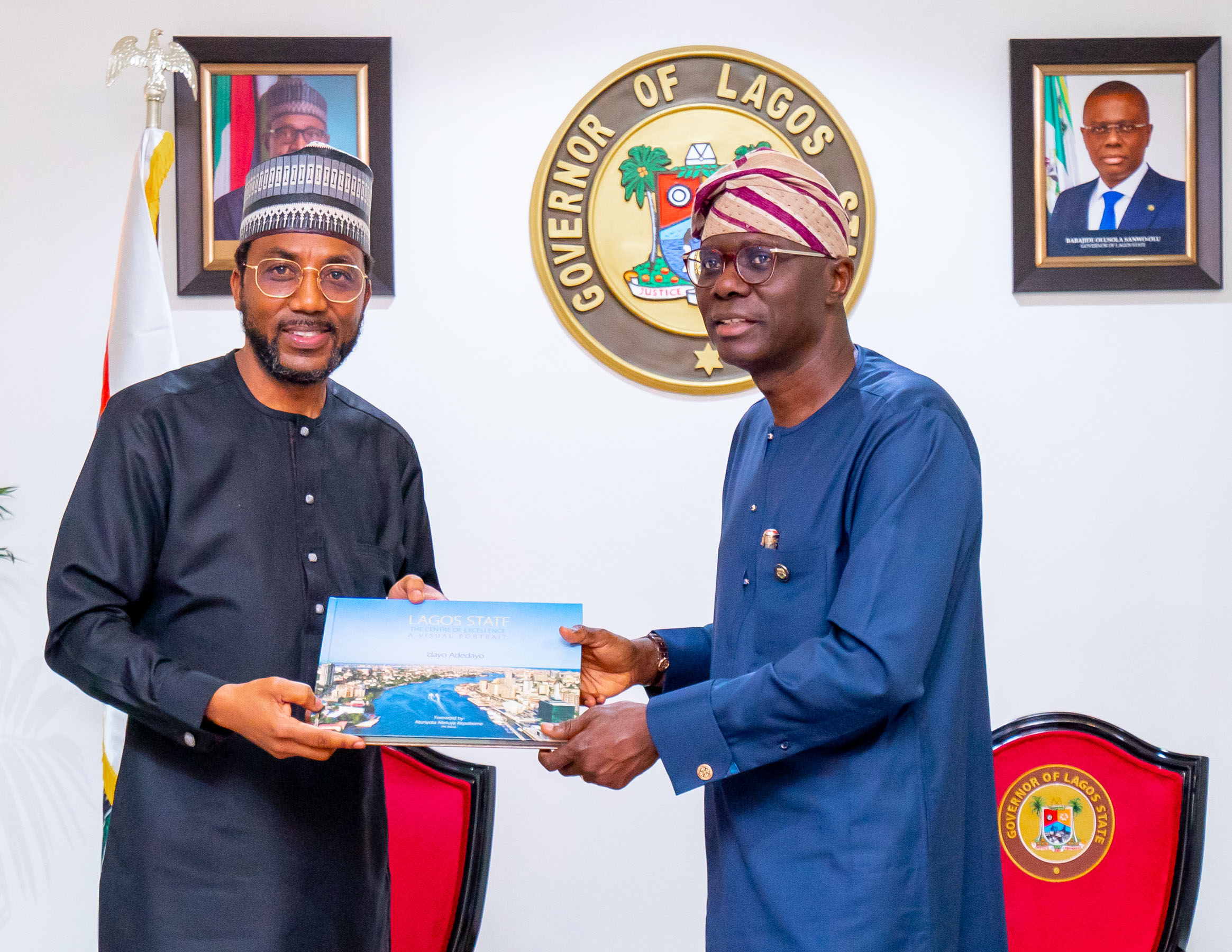 GOV. SANWO-OLU RECEIVES THE NEW MANAGING DIRECTOR OF NIGERIA PORTS AUTHORITY (NPA)